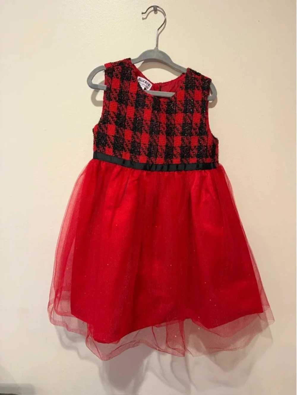 Vintage Blueberi Boulevard Christmas Dress and Jacket Size 5